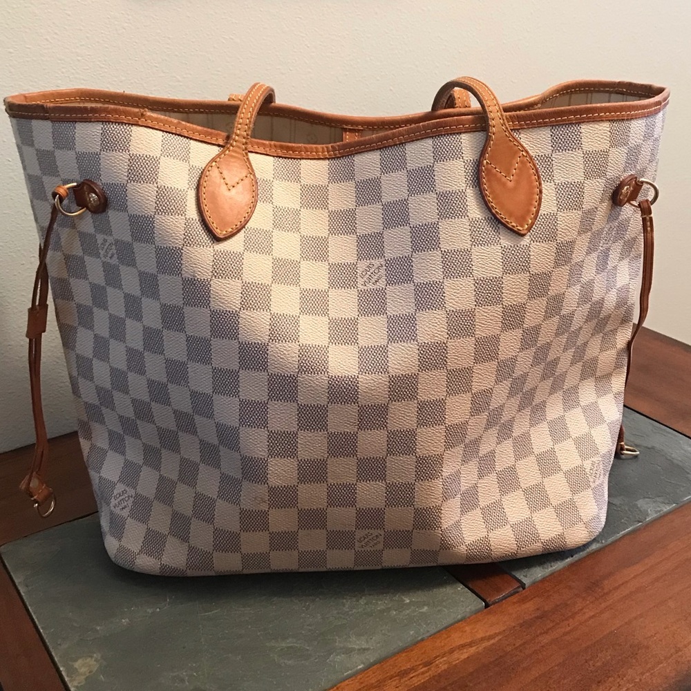 😍💙Damier Azur Neverfull MM💙😍